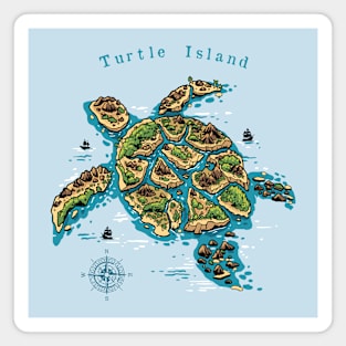 Turtle Island Magnet